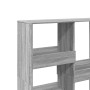 Estantería/divisor de espacios gris Sonoma 100x33x115 cm by , Bookcases and shelves - Ref: Foro24-854513, Price: 55,07 €, Dis...