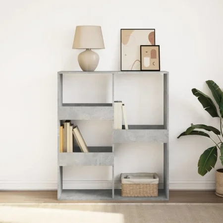 Estantería/divisor de espacios gris hormigón 100x33x115 cm by , Bookcases and shelves - Ref: Foro24-854511, Price: 53,22 €, D...