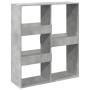 Regal / Raumteiler in Betongrau 100x33x115 cm von , Bücherregale und Regale - Ref: Foro24-854511, Preis: 53,63 €, Rabatt: %