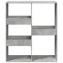 Estantería/divisor de espacios gris hormigón 100x33x115 cm by , Bookcases and shelves - Ref: Foro24-854511, Price: 53,22 €, D...