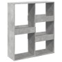 Regal / Raumteiler in Betongrau 100x33x115 cm von , Bücherregale und Regale - Ref: Foro24-854511, Preis: 53,63 €, Rabatt: %