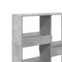 Estantería/divisor de espacios gris hormigón 100x33x115 cm by , Bookcases and shelves - Ref: Foro24-854511, Price: 53,22 €, D...
