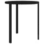 Gartenseitentische 3-teilig aus schwarzem Kunststoff-Rattan von , Gartentische - Ref: Foro24-3324831, Preis: 62,97 €, Rabatt: %