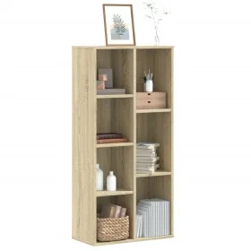 Engineered wood bookshelf in Sonoma oak, 50x25x105 cm. by , Bookcases and shelves - Ref: Foro24-852791, Price: 56,93 €, Disco...