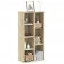 Engineered wood bookshelf in Sonoma oak, 50x25x105 cm. by , Bookcases and shelves - Ref: Foro24-852791, Price: 56,93 €, Disco...