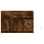 LED TV stand in smoked oak engineered wood, 91x34x61 cm by , TV Furniture - Ref: Foro24-852184, Price: 111,49 €, Discount: %