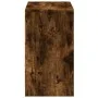 LED TV stand in smoked oak engineered wood, 91x34x61 cm by , TV Furniture - Ref: Foro24-852184, Price: 111,49 €, Discount: %
