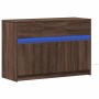 LED-TV-Möbel aus braunem Eichen-Ingenieurholz 91x34x61 cm. von , TV-Möbel - Ref: Foro24-852186, Preis: 113,04 €, Rabatt: %