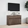 LED-TV-Möbel aus braunem Eichen-Ingenieurholz 91x34x61 cm. von , TV-Möbel - Ref: Foro24-852186, Preis: 111,26 €, Rabatt: %