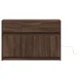 Mueble de TV LED madera ingeniería marrón roble 91x34x61 cm de , Muebles TV - Ref: Foro24-852186, Precio: 111,26 €, Descuento: %