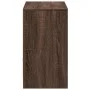 LED TV stand in brown oak engineered wood, 91x34x61 cm by , TV Furniture - Ref: Foro24-852186, Price: 111,26 €, Discount: %