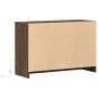 LED-TV-Möbel aus braunem Eichen-Ingenieurholz 91x34x61 cm. von , TV-Möbel - Ref: Foro24-852186, Preis: 111,26 €, Rabatt: %