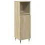 3-teiliges Badezimmermöbelset aus Eichenholz-Sonoma-Sperrholz. von , Badezimmermöbel - Ref: Foro24-3307679, Preis: 193,32 €, ...
