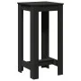 High bar table in black engineered wood 51x50x103.5 cm by , Kitchen and dining tables - Ref: Foro24-854401, Price: 68,20 €, D...