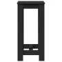 High bar table in black engineered wood 51x50x103.5 cm by , Kitchen and dining tables - Ref: Foro24-854401, Price: 68,20 €, D...