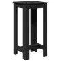 High bar table in black engineered wood 51x50x103.5 cm by , Kitchen and dining tables - Ref: Foro24-854401, Price: 68,20 €, D...