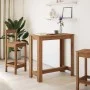High bar table made of engineered oak wood, artisan design, measuring 102x50x103.5 cm. by , Kitchen and dining tables - Ref: ...