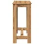 High bar table made of engineered oak wood, artisan design, measuring 102x50x103.5 cm. by , Kitchen and dining tables - Ref: ...