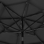 Sombrilla de 3 niveles con poste de aluminio antracita 3 m de vidaXL, Sombrillas - Ref: Foro24-313870, Precio: 83,26 €, Descu...