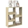 Sonoma oak shelf/space divider 100x33x115 cm by , Bookcases and shelves - Ref: Foro24-854510, Price: 53,22 €, Discount: %