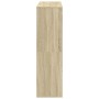 Estantería/divisor de espacios roble Sonoma 100x33x115 cm de , Librerías y estanterías - Ref: Foro24-854510, Precio: 53,89 €