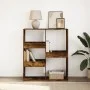 Regal/Trennwand Eiche geräuchert 100x33x115 cm von , Bücherregale und Regale - Ref: Foro24-854512, Preis: 53,60 €, Rabatt: %