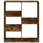 Regal/Trennwand Eiche geräuchert 100x33x115 cm von , Bücherregale und Regale - Ref: Foro24-854512, Preis: 53,60 €, Rabatt: %
