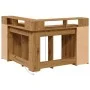 Schreibtisch mit LED-Beleuchtung aus Holz, handgefertigt, 130x130x91 cm. von , Schreibtische - Ref: Foro24-3309455, Preis: 20...