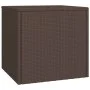 Garden side tables 3 pieces synthetic brown rattan by , Garden tables - Ref: Foro24-3324832, Price: 62,84 €, Discount: %