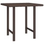 Gartenseitentische 3-teilig aus braunem synthetischem Rattan von , Gartentische - Ref: Foro24-3324832, Preis: 63,63 €, Rabatt: %