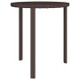 Gartenseitentische 3-teilig aus braunem synthetischem Rattan von , Gartentische - Ref: Foro24-3324832, Preis: 63,63 €, Rabatt: %