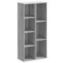 Estantería de madera de ingeniería gris Sonoma 50x25x105 cm de , Librerías y estanterías - Ref: Foro24-852794, Precio: 58,50 ...