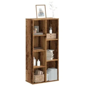 Estantería madera de ingeniería color envejecido 50x25x105 cm by , Bookcases and shelves - Ref: Foro24-852796, Price: 64,26 €...