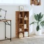Estantería madera de ingeniería color envejecido 50x25x105 cm by , Bookcases and shelves - Ref: Foro24-852796, Price: 64,26 €...