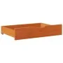 Zwei massive Kiefernholzschubladen unter dem Bett, braun, 80x55x16 cm. von , Aufbewahrungsschubladen für zu Hause - Ref: Foro...