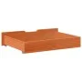 Zwei massive Kiefernholzschubladen unter dem Bett, braun, 80x55x16 cm. von , Aufbewahrungsschubladen für zu Hause - Ref: Foro...
