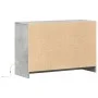 Mueble de TV LED madera ingeniería gris hormigón 91x34x61 cm by , TV Furniture - Ref: Foro24-852183, Price: 97,32 €, Discount: %