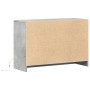 TV-Schrank aus grauem Beton-Ingenieurholz mit LED-Beleuchtung, 91x34x61 cm. von , TV-Möbel - Ref: Foro24-852183, Preis: 98,86...