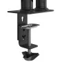 Brazo monitor doble pantalla 27" Max negro resorte de gas 20 kg by , Monitor and TV stands - Ref: Foro24-4012170, Price: 64,7...