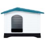 Caseta para perros polipropileno azul 90,5x68x66 cm de vidaXL, Casetas para perros - Ref: Foro24-152229, Precio: 128,08 €, De...