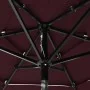 Sombrilla de 3 niveles con poste de aluminio burdeos 2 m de vidaXL, Sombrillas - Ref: Foro24-313856, Precio: 62,69 €, Descuen...