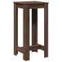 Mesa alta de bar madera ingeniería marrón roble 51x50x103,5 cm by , Kitchen and dining tables - Ref: Foro24-854406, Price: 70...