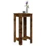 Mesa alta de bar madera ingeniería roble ahumado 51x50x103,5 cm by , Kitchen and dining tables - Ref: Foro24-854404, Price: 5...