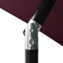 Sombrilla de 3 niveles con poste de aluminio burdeos 2 m de vidaXL, Sombrillas - Ref: Foro24-313856, Precio: 62,69 €, Descuen...