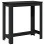 Hoher Barhockertisch aus schwarzem Ingenieurholz 102x50x103,5 cm. von , Küchen- und Esstische - Ref: Foro24-854410, Preis: 93...