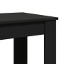Mesa alta de bar madera ingeniería negra 102x50x103,5 cm by , Kitchen and dining tables - Ref: Foro24-854410, Price: 93,28 €,...