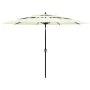 3-tier parasol with sand aluminum pole 3 m by vidaXL, Umbrellas - Ref: Foro24-313868, Price: 71,39 €, Discount: %