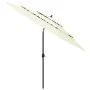 3-tier parasol with sand aluminum pole 3 m by vidaXL, Umbrellas - Ref: Foro24-313868, Price: 71,39 €, Discount: %