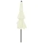 3-tier parasol with sand aluminum pole 3 m by vidaXL, Umbrellas - Ref: Foro24-313868, Price: 71,39 €, Discount: %