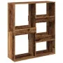 Estantería/divisor de espacios madera envejecida 100x33x115 cm by , Bookcases and shelves - Ref: Foro24-854515, Price: 53,22 ...